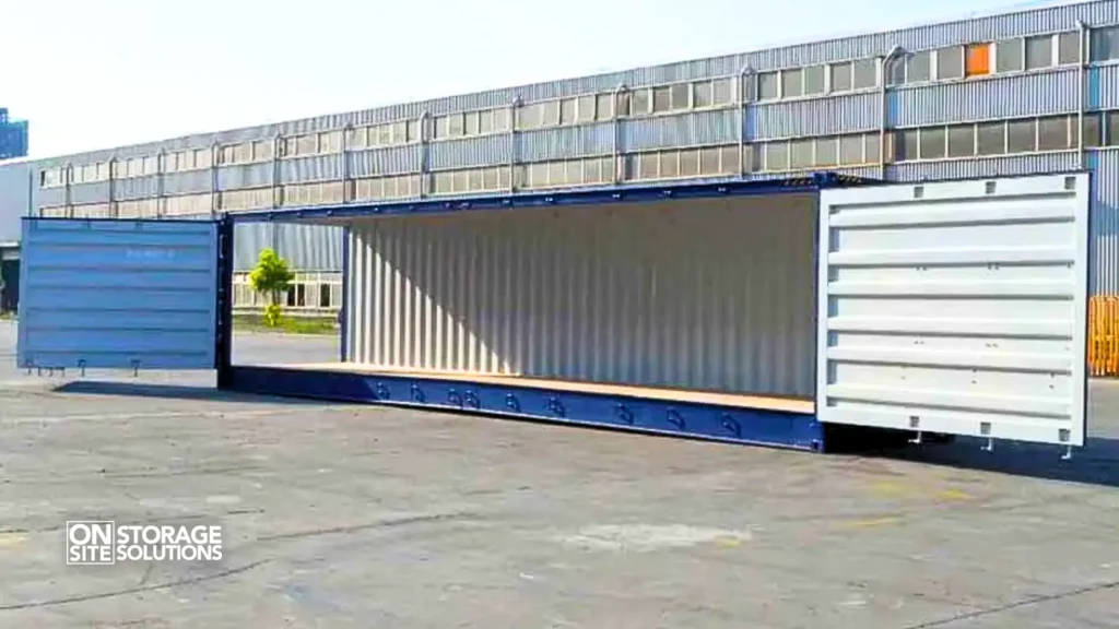 Open-Side Shipping Container