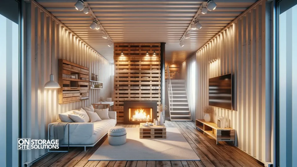 Transforming a Shipping Container into a Smart Home interior design
