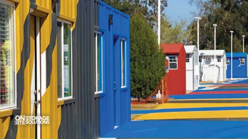 Aesthetic Ways to Paint Your Shipping Container Color Blocking