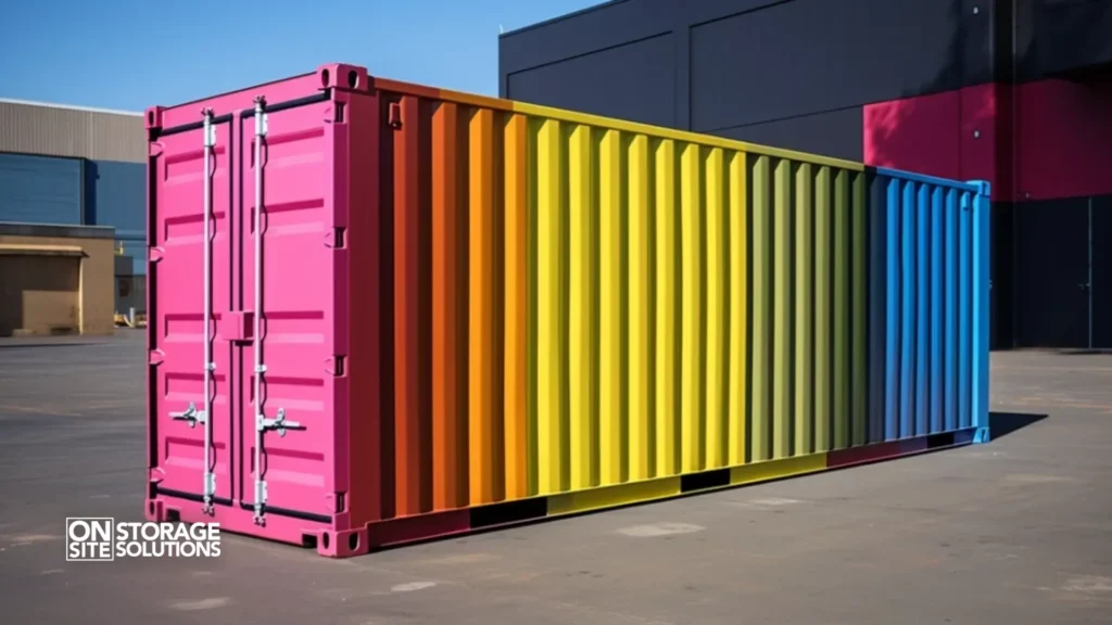 Aesthetic Ways to Paint Your Shipping Container Gradient Colors