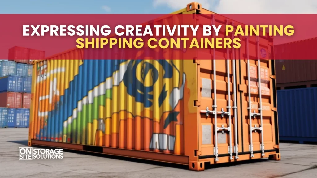 Expressing Creativity by Painting Shipping Containers