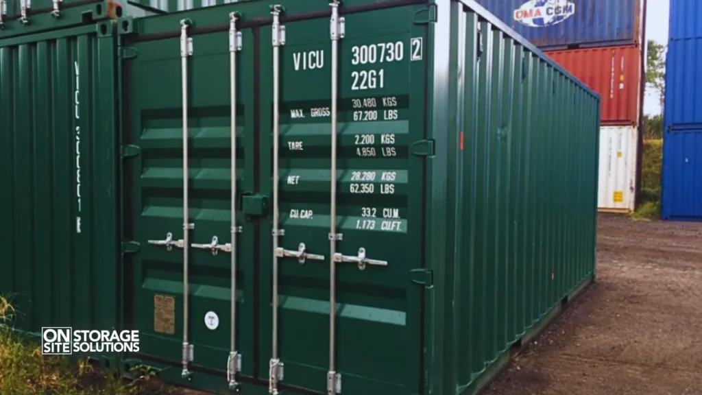 Key Features of Shipping Container Front Entrances-Heavy-Container Identification