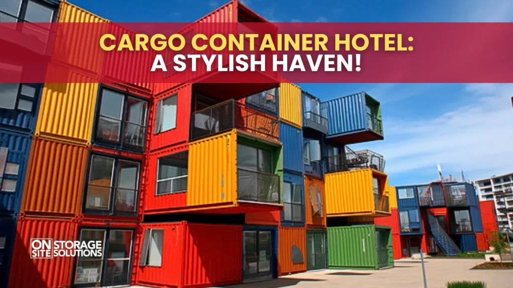 Cargo Container Hotel A Stylish Haven!