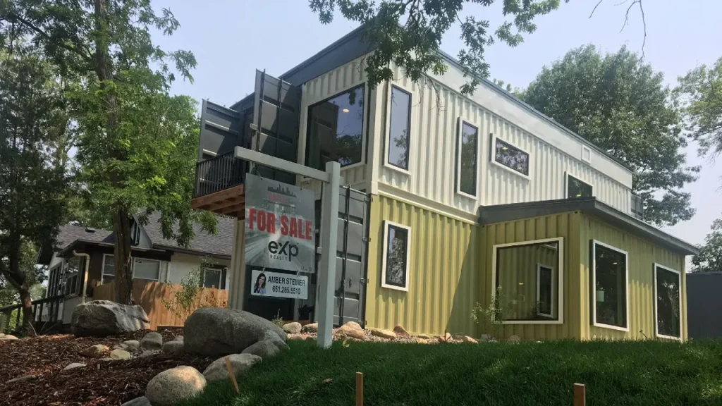 shipping container house minneapolis