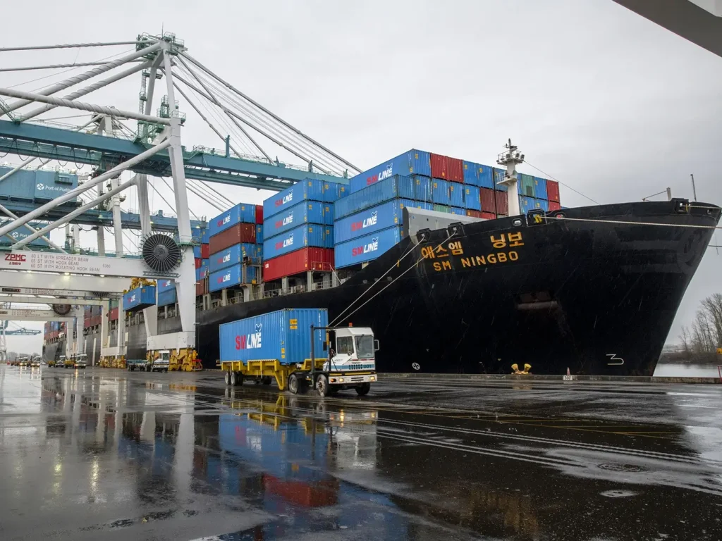 Shipping Container Port Modernization in Portland