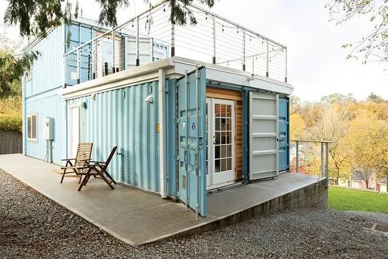 Shipping Container Home in Seattle
