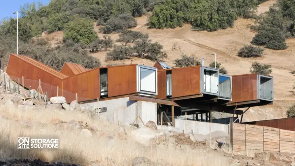 Innovative Shipping Container Homes Around the World-Casa Oruga, also called Caterpillar