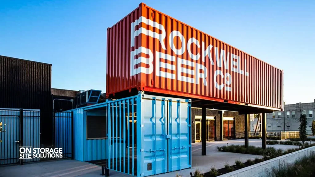 How to Decorate a Shipping Container-Signage and Branding