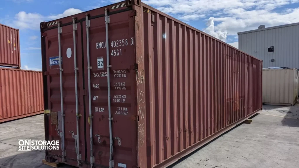 The Versatility of High Cube Container Uses