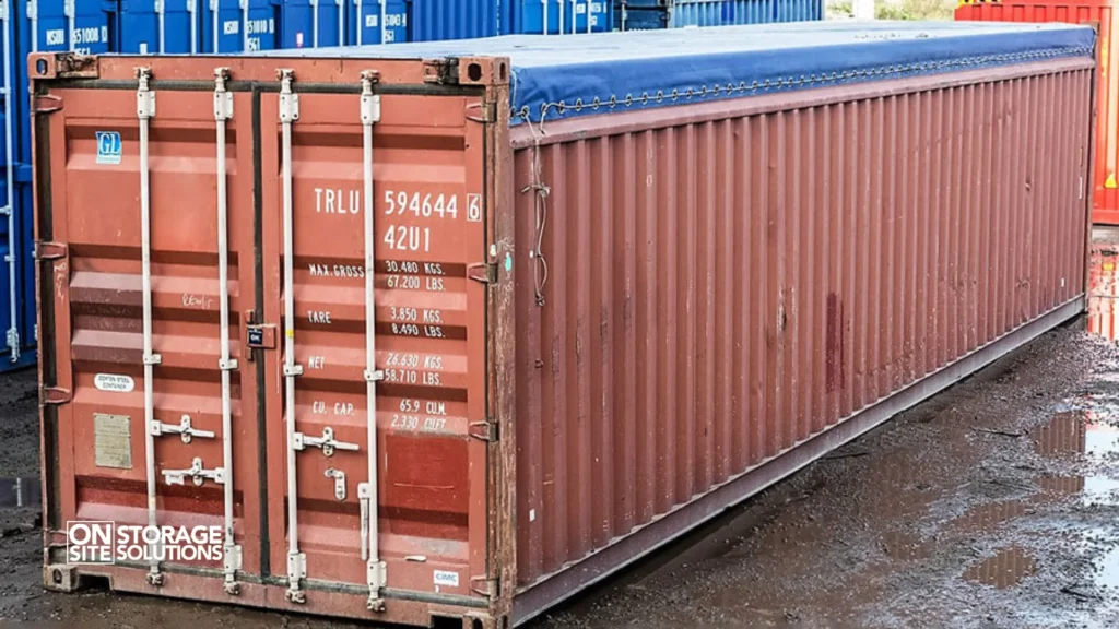 Types of High Cube Shipping Container-High Cube Open Top Container