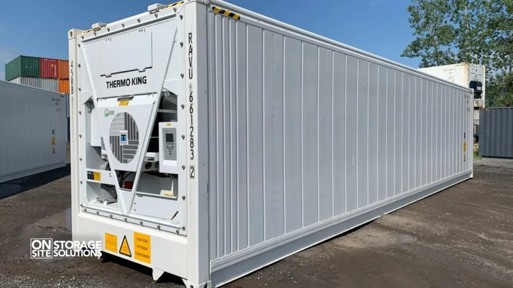 Types of High Cube Shipping Container-High Cube Refrigerated Container