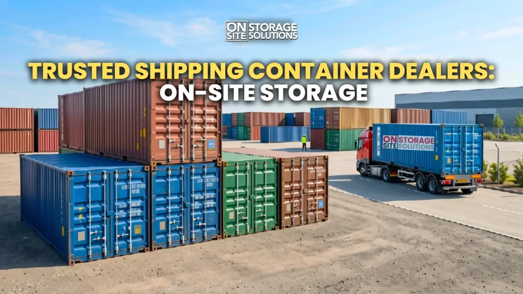 Trusted shipping container dealers for reliable storage solutions