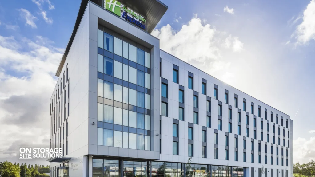 Companies Using Shipping Containers for Branding-Holiday Inn