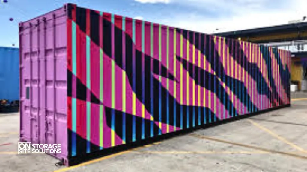 Creative Uses for Shipping Container Stencils-Optical Illusions