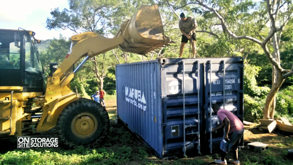 Benefits of Using a Tractor to Move Shipping Containers flexibility