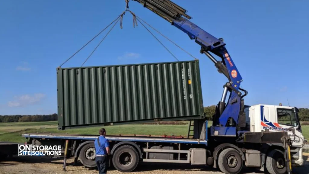 Placing the Container