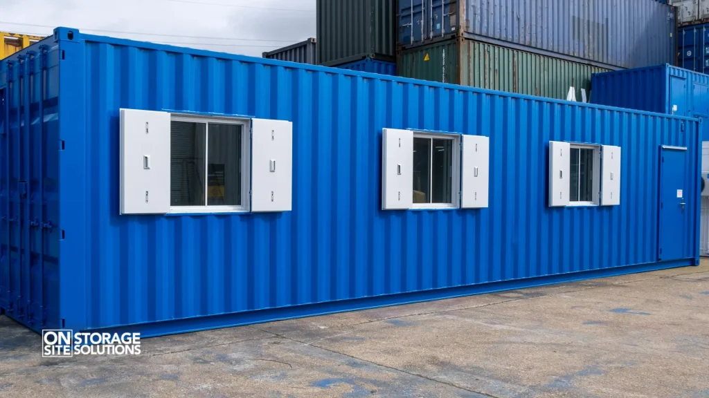 Various Window Options for Shipping Containers sliding shuttered window