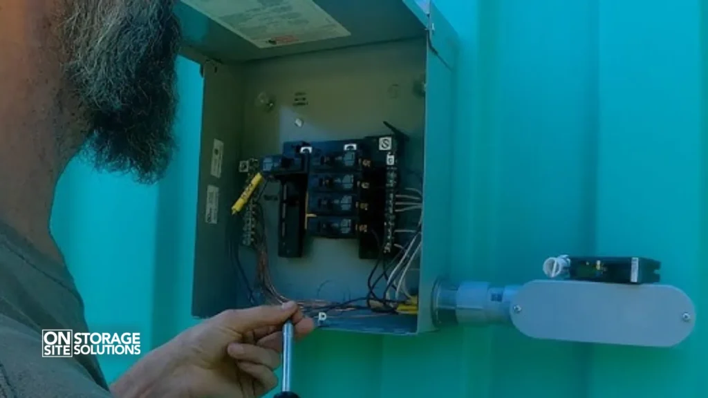 Setting Up Your Shipping Container with Electricity