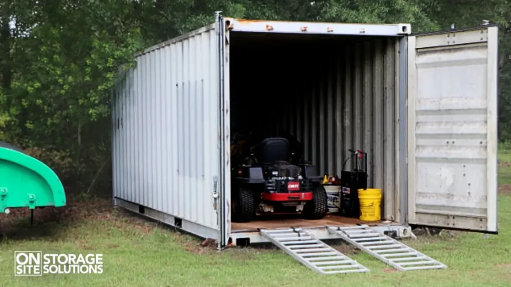 Shipping Container for Outdoor Storage