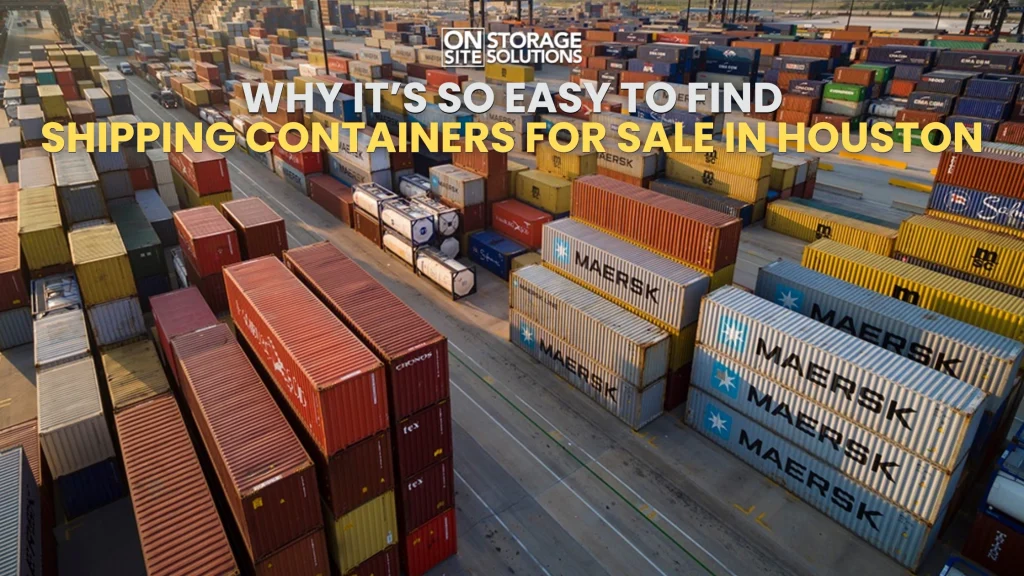 Shipping Containers for Sale in Houston