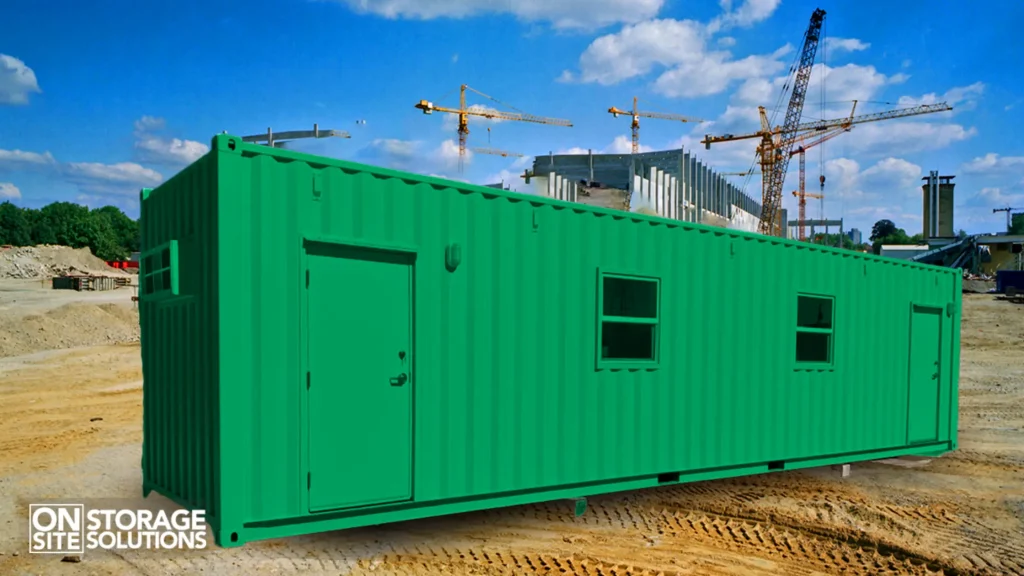 Practical Applications 40 ft High Cube Storage Containers for Construction Sites