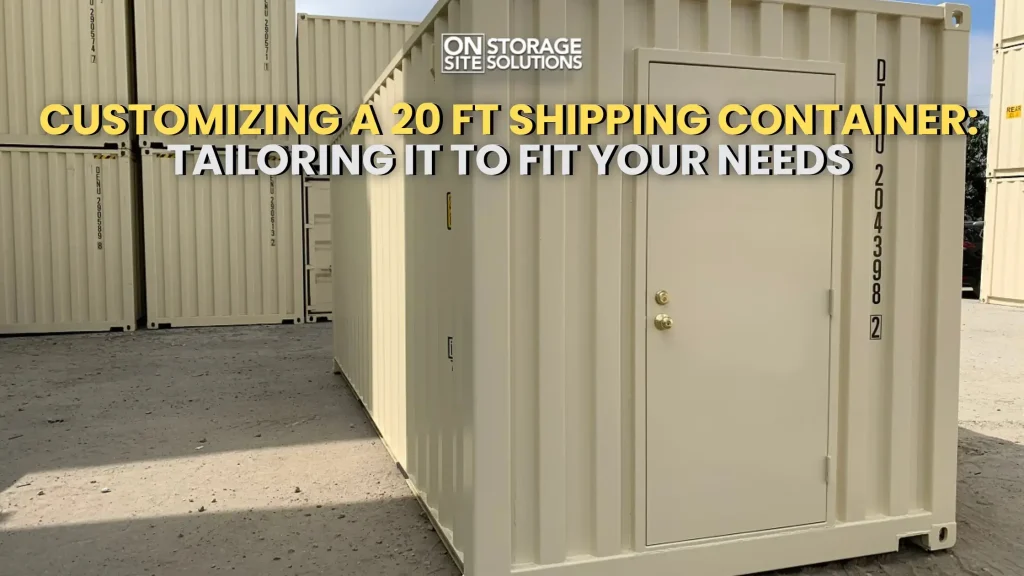 20 ft Shipping Container