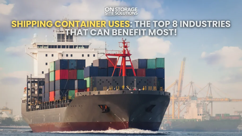 Shipping Container Uses