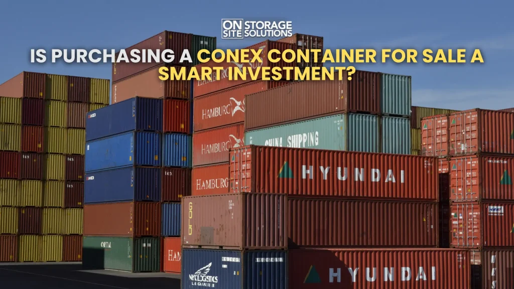 Shipping Containers As Smart Investments