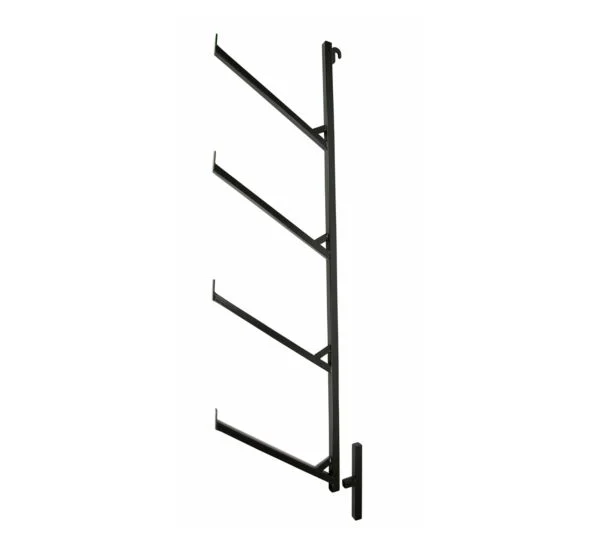 Shipping Container 4 Tier Pipe Rack, 18″ (L) x 64″ (H)