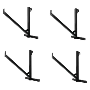 (4 Pack) Shipping Container 1 Tier Pipe Rack – 18-1/8″(L) x 16″(H)