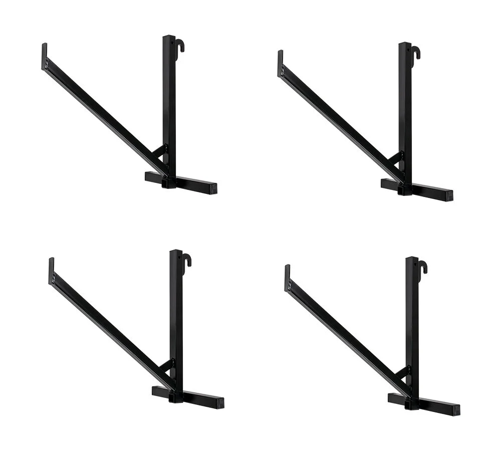 (4 Pack) Shipping Container 1 Tier Pipe Rack – 18-1/8″(L) x 16″(H)