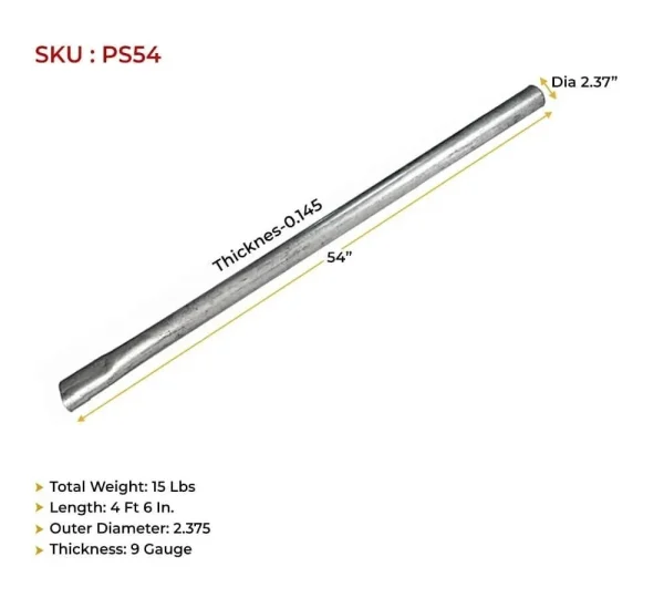 steel_pipe_stakes_for_flatbed_4ft_dimension_view_1