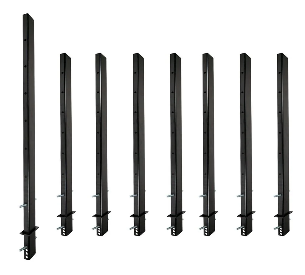 (8 Pack) Adjustable Pipe Stake 54″