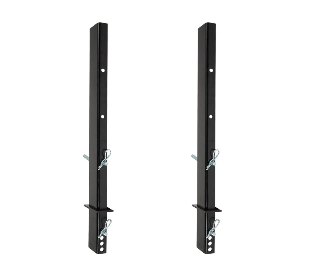 (2 Pack) Adjustable Pipe Stake 30″