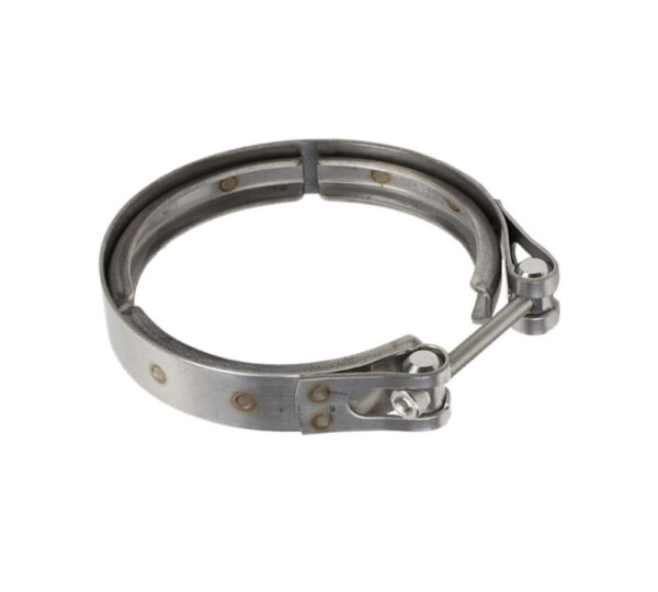 2PK 5"x5"x2" VBand Clamp Stainless Steel Clamp for Exhaust Pipe Replace 21545619