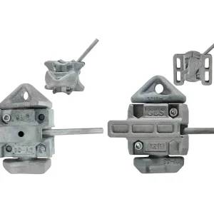 Sea Rail Shipping Container Manual Twist Lock Left-Right Handlocking