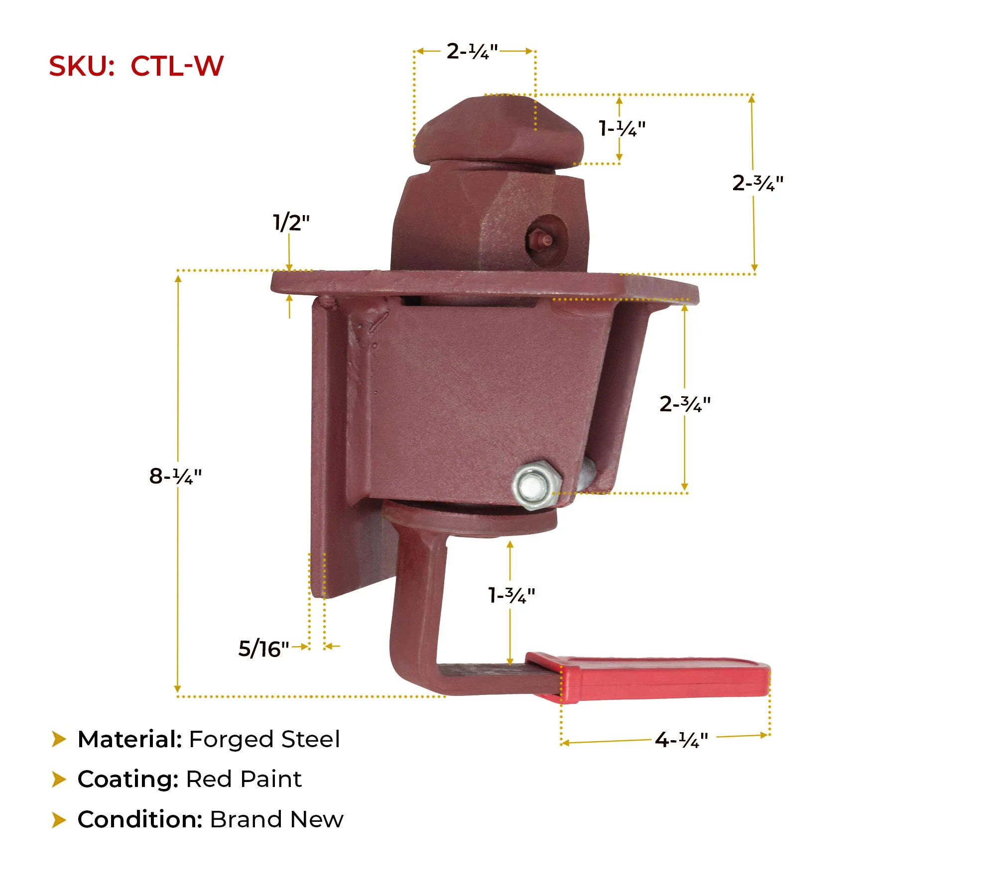 shipping_container_manual_twist_lock_weld_type_for_chassis-_dimension_view-mytee_products