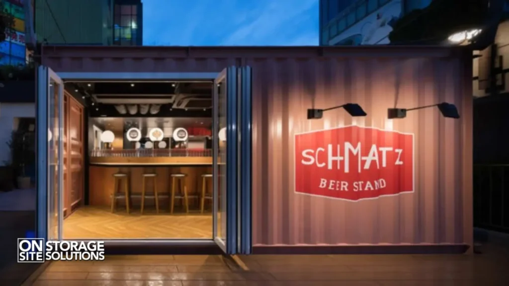 20ft shipping container bar