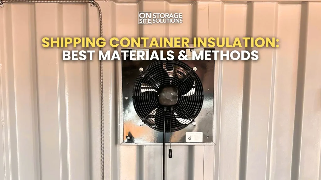 Shipping Container Ventilation