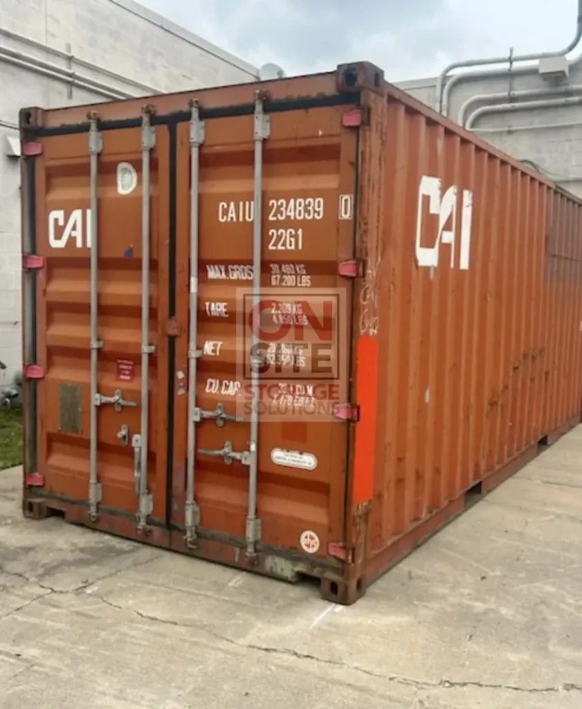 20 foot sea container