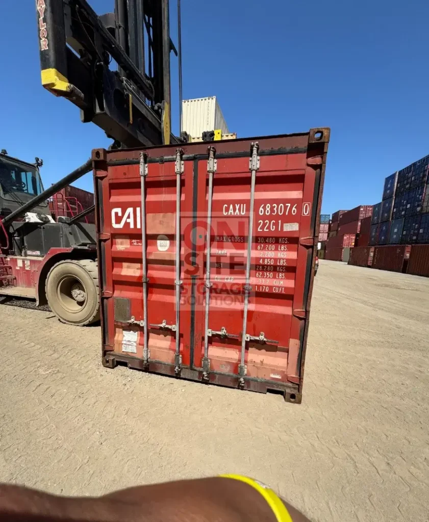 used conex containers