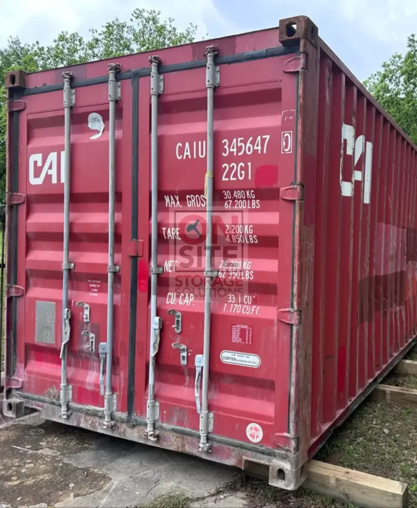 freight container storage