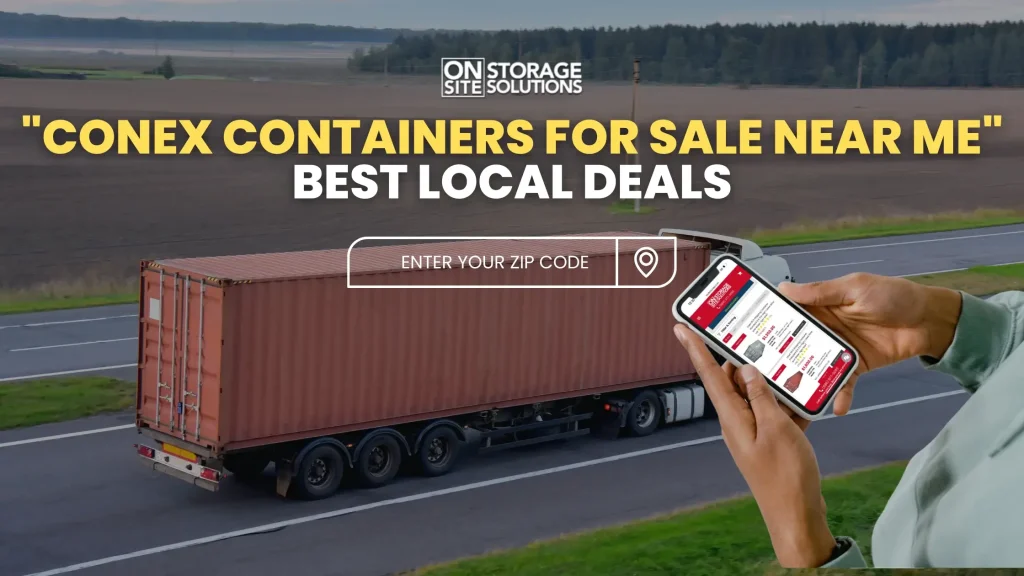 Conex Containers for Sale Near Me