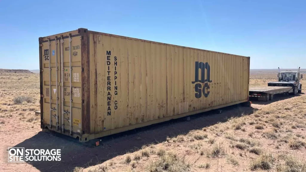 40-foot hign cube used conex container for sale