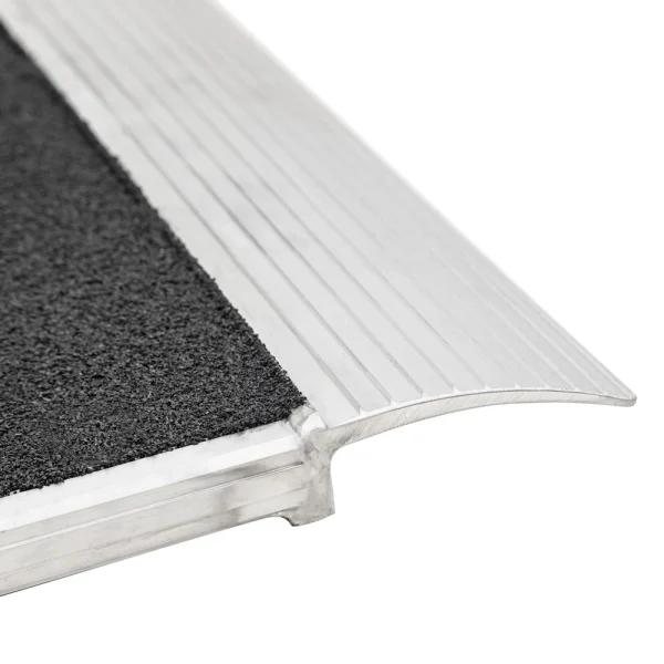 48" x 36" Grit-Coat Aluminum Shipping Container Ramps - 8,000 lb. Cap