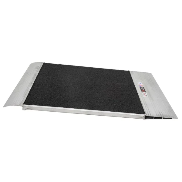 48 x 45 Grit-Coat Aluminum Shipping Container Ramps - 8,000 lb. Cap