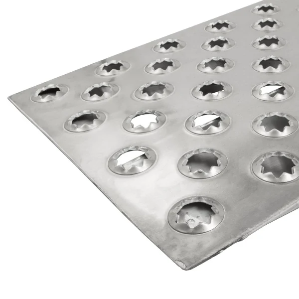 36" L x 16" W Aluminum Shipping Container Wedge Ramps - 10,000 lb. Cap