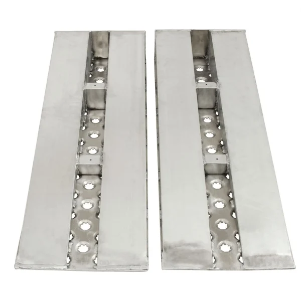 36" L x 16" W Aluminum Shipping Container Wedge Ramps - 10,000 lb. Cap