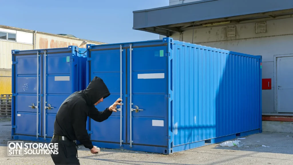 Are cheap Conex containers vulnerable to theft