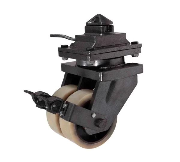 Shipping Container Caster Wheels (Dual Wheel), 11000 lbs WLL
